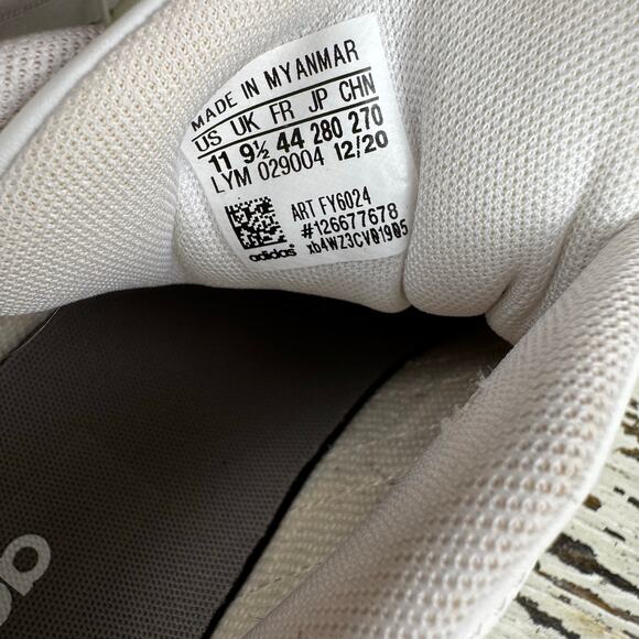 Adidas Hoops 2.0 Women's Sneakers Cloud White FY6024 Size 11 Basketball Shoes - Picture 4 of 12